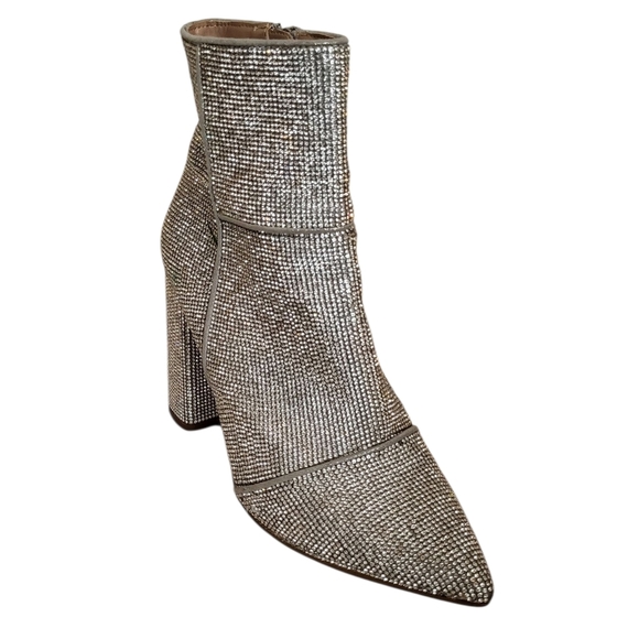 MADDEN GIRL WOMENS FLEX-R BOOT SILVER - Picture 1 of 5